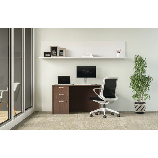 Desk 75 x 140 x 70 cm - Brown - AZ11148