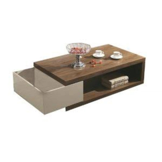 طاولة استقبال 90×30×50 سم - أبيض - AZH-00031
