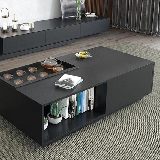 Reception Table, 120 × 50 × 40 cm - Black - AZH-00058