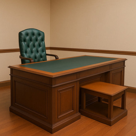 Desk 200 x 80 x 75 cm - Brown - AZ50007