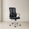 Mid Back Office Chair - 66*64*100 cm - Black - 777-1