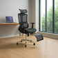 كرسي مكتب بظهر عالى - 124 × 76 × 70 سم - أسود