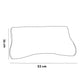 Latix Pillow - 50×34 cm - White - AZ50055