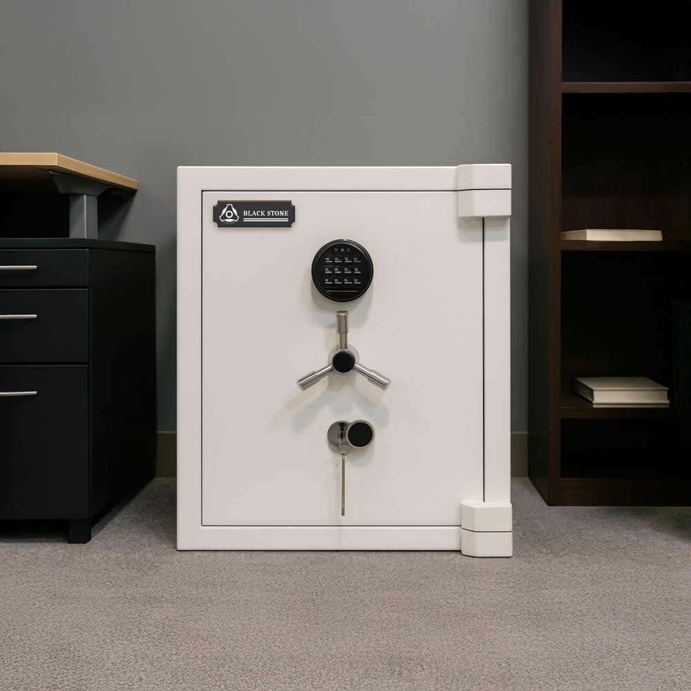 Steel Safe – Digital + Fingerprint + Key – H60 × W50 × D50 cm – MH-600