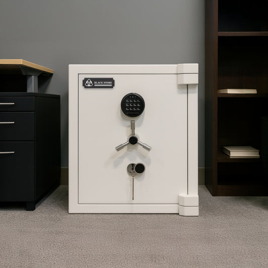 Steel Safe – Digital + Fingerprint + Key – H60 × W50 × D50 cm – MH-600
