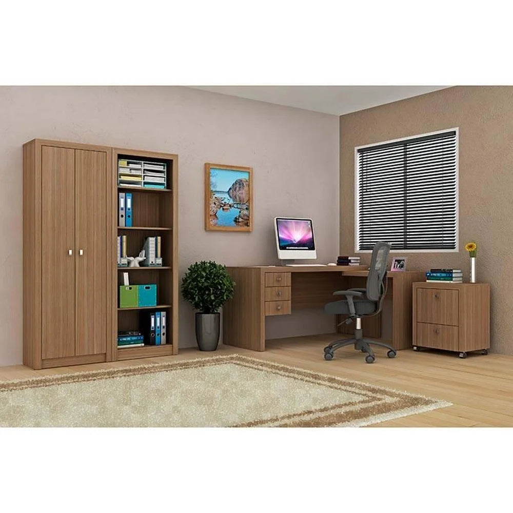 Desk 120 x 100 x 75 cm - Beige - AZ1154