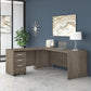 Desk 75 x 220 x 80 cm - Brown - AZ11130