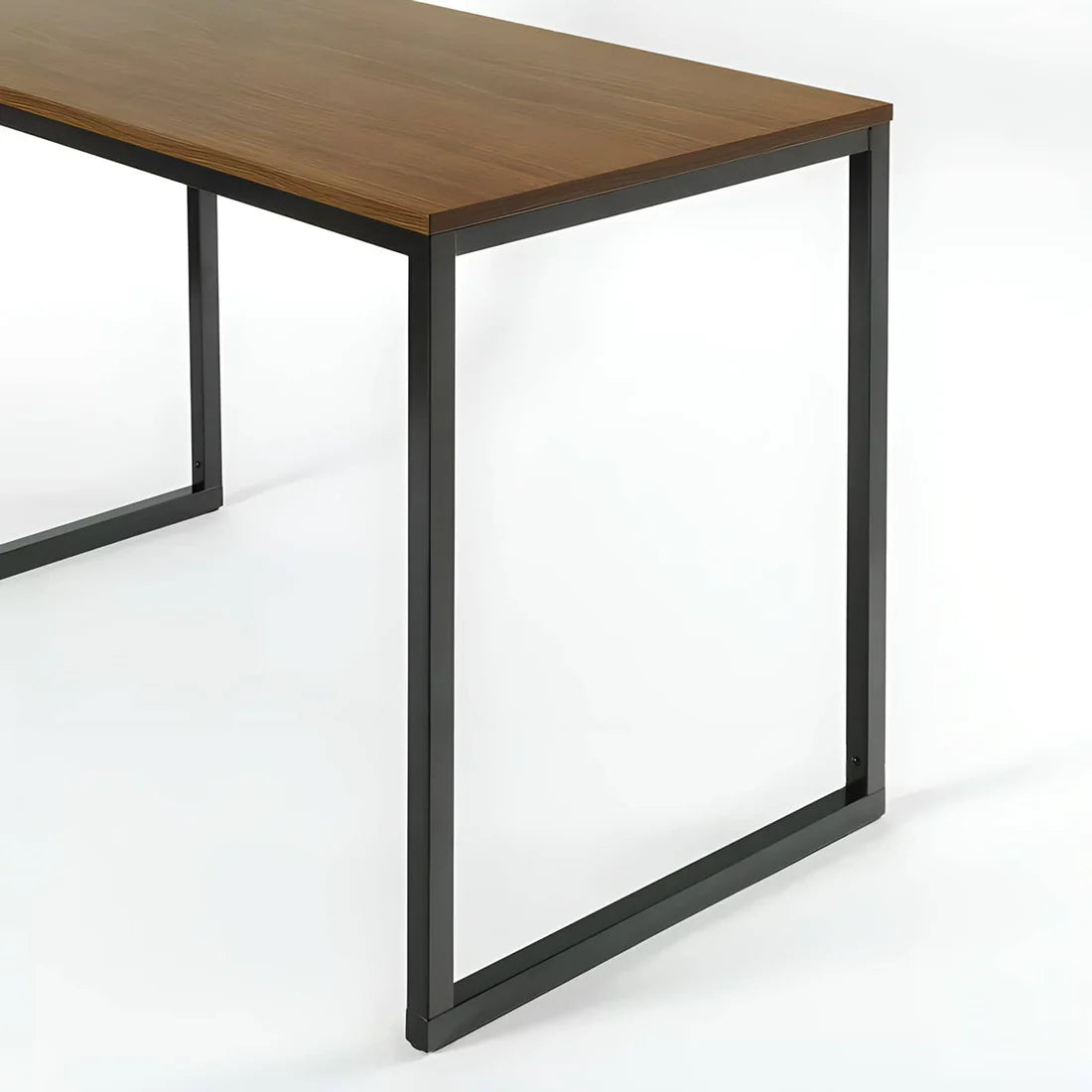 Desk 120 x 60 x 75 cm - Wooden and Black - AZ1053