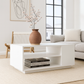 طاولة استقبال 90×42×50 سم - أبيض - AZH-00032
