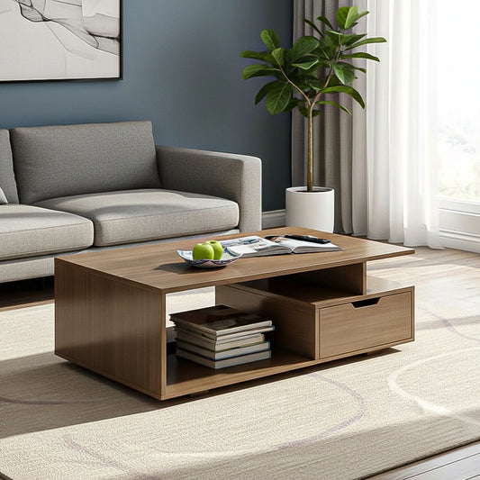 طاولة استقبال 100×50×45 سم - خشبي - AZH-00062