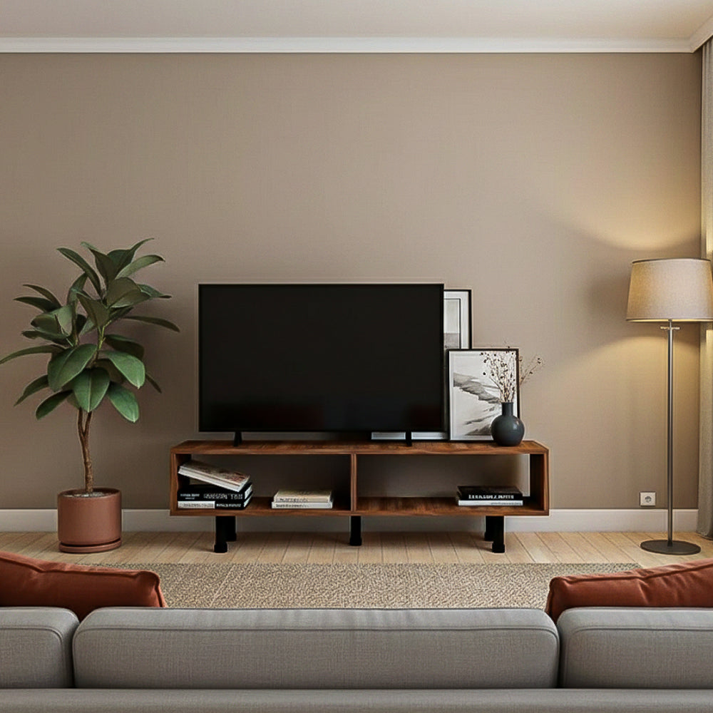TV Table, 160 × 30 × 40 cm - Brown - AZ30082