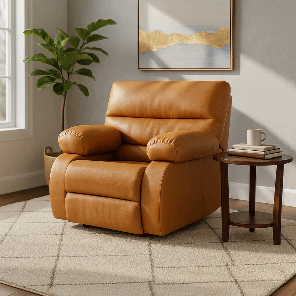 Red Sea Recliner Manual Rocking Chair