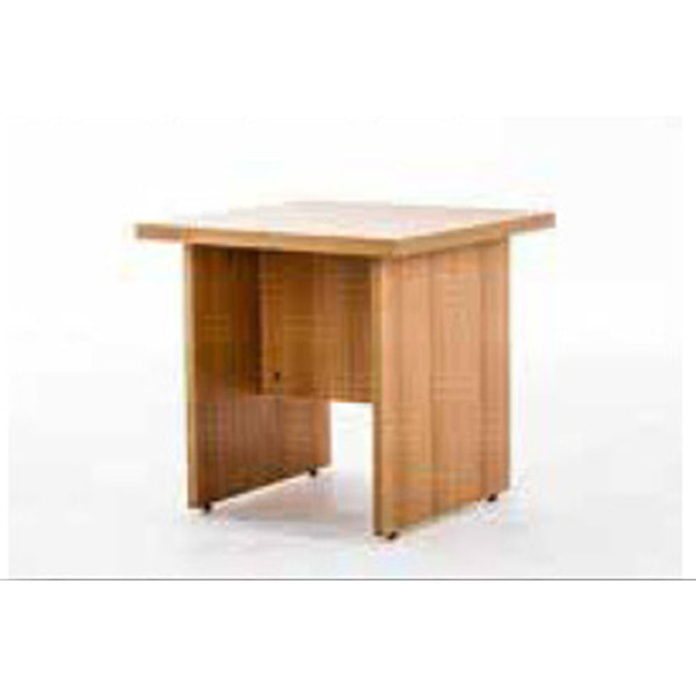 Compact Wooden Folding Dining Table with Wheels