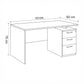 desk 120 x 60 x 75 - wooden- AZ1294