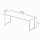 Desk 75 x 160 x 80 cm - Brown - AZ11165
