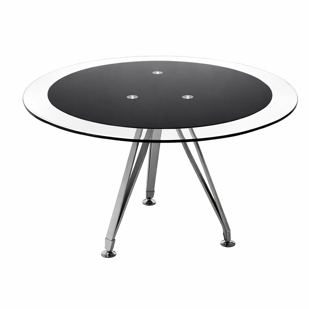 Meeting table 120 x 120 x 75 cm - Black - AZ111251