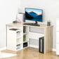 Desk 120 x 45 x 74 cm - Beige and White - AZ1055