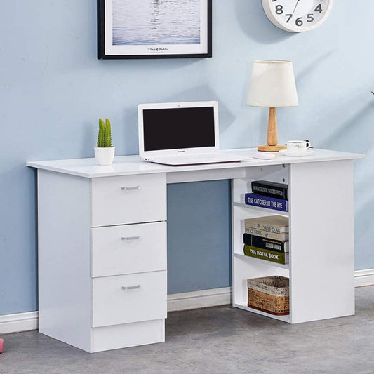 Desk 120 x 60 x 74 cm - White - AZ1056