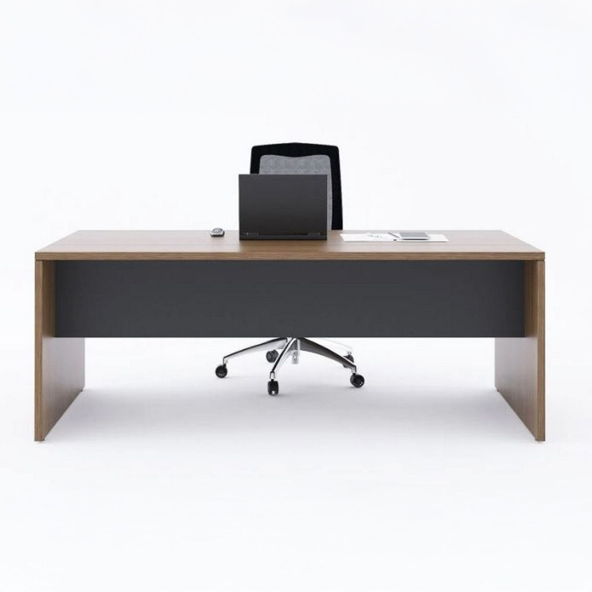 Desk 120 x 60 x 75 cm - wooden& Gray - AZ1087