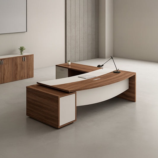 مكتب 75×180×80 سم - بني - AZ120124