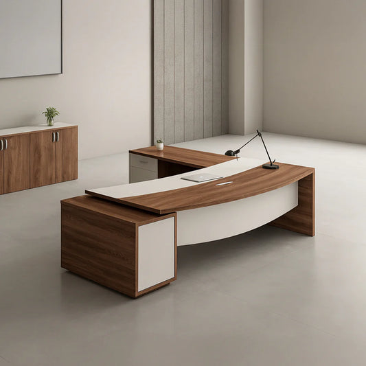 Desk 75*200*80 CM - Brown - AZ120125