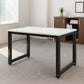 Desk 75 x 220 x 80 cm - White - AZ11174