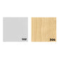 طاولة استقبال 80×50×40 سم – أبيض وخشبي – AZ111329
