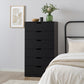 Unit Drawers, 146 × 42 × 80 cm - Black - AZ500120