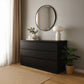 Unit Drawers, 156 × 45 × 78 cm - Black - AZ500220