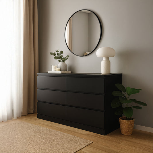 وحدة أدراج 156 × 45 × 78 سم - أسود - AZ500220