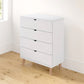 Unit Drawers, 80 × 40 × 98 cm - White - AZ500252