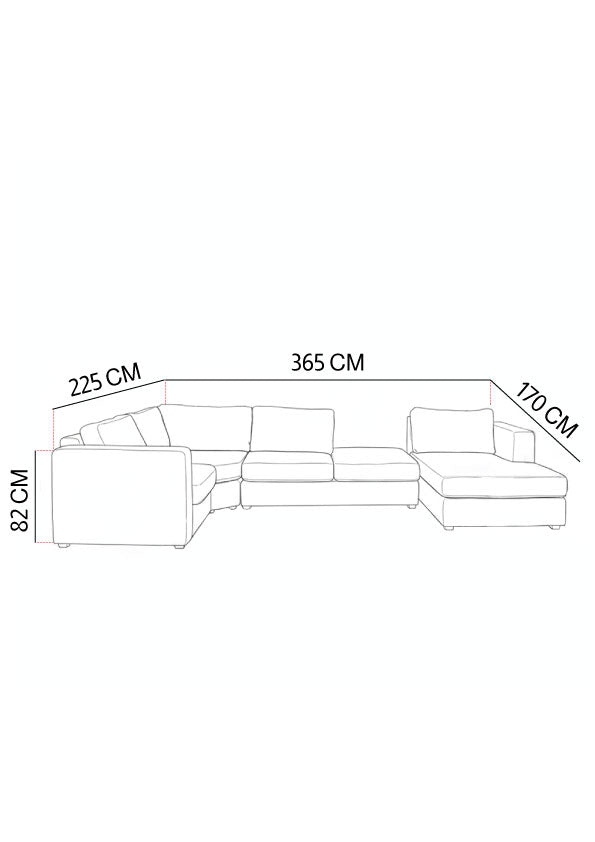 ركنة منزلية مودرن بتصميم مائل (خشب أبلكاش، زان، وموسكي) – اللون: أزرق – Eterno
