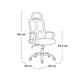 Ergonomic Mesh Office Chair with High Back Support 777-1
