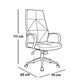 HIGH BACK Executive Chair 111*70*65 CM - BLACK - GL 306