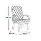 Visitor Chair 106*55*55 CM - Black - GL 201