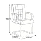 Fixed Office Chair 99*63*58 CM - Black -  GL-208