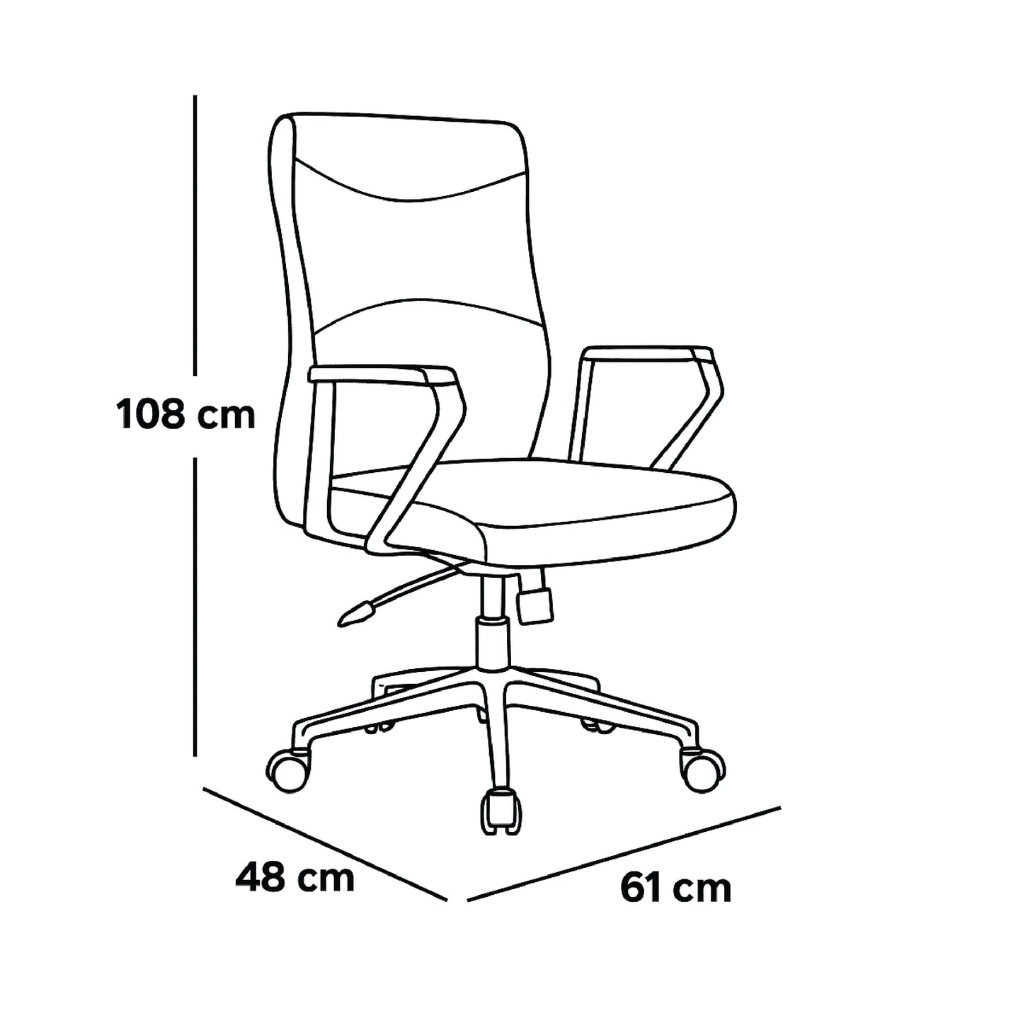 GL-319 Executive Chair (Mid Back)