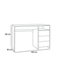 Desk 120 x 50 x 75 cm - Wooden and Beige - AZ1071