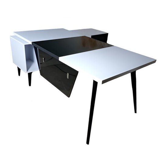Desk 140 x 60x 75 - wooden black - AZ1280