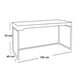 Desk 120 x 60 x 75 cm - Wooden and Black - AZ1053