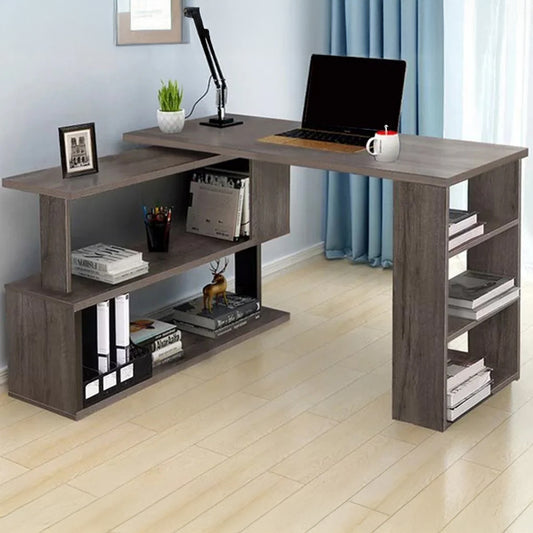 مكتب 120 × 60 × 75 سم - رمادي - AZ1110