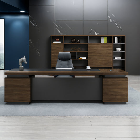 Desk 200 x 80 x 75 cm - Wooden - AZ1159