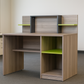 Desk 120*60*75 CM - wooden and green - AZ1242