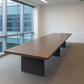 طاولة اجتماعات 220×120×75 سم – بني – AZ11101