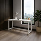 Desk 75 x 200 x 80 cm - White - AZ11133