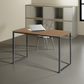 Desk 120 x 60 x 75 cm - Wooden and Black - AZ1053