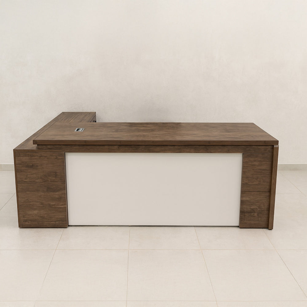Desk 200 x 80 x 75 cm - Brown - AZ50004
