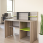 Desk 120*60*75 CM - wooden and green - AZ1242