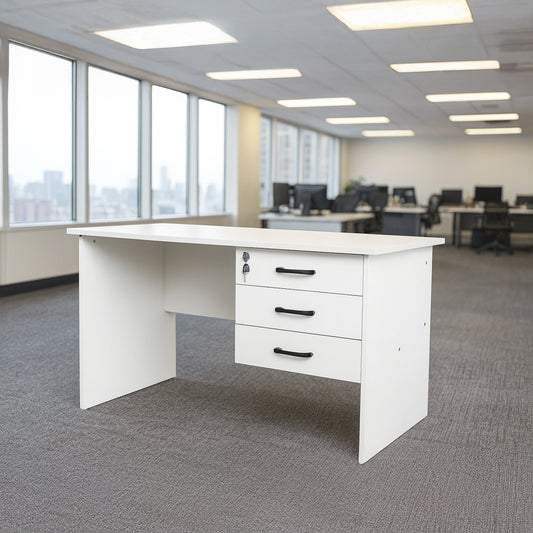 Desk 120 x60 x 75 cm - white- AZ1094