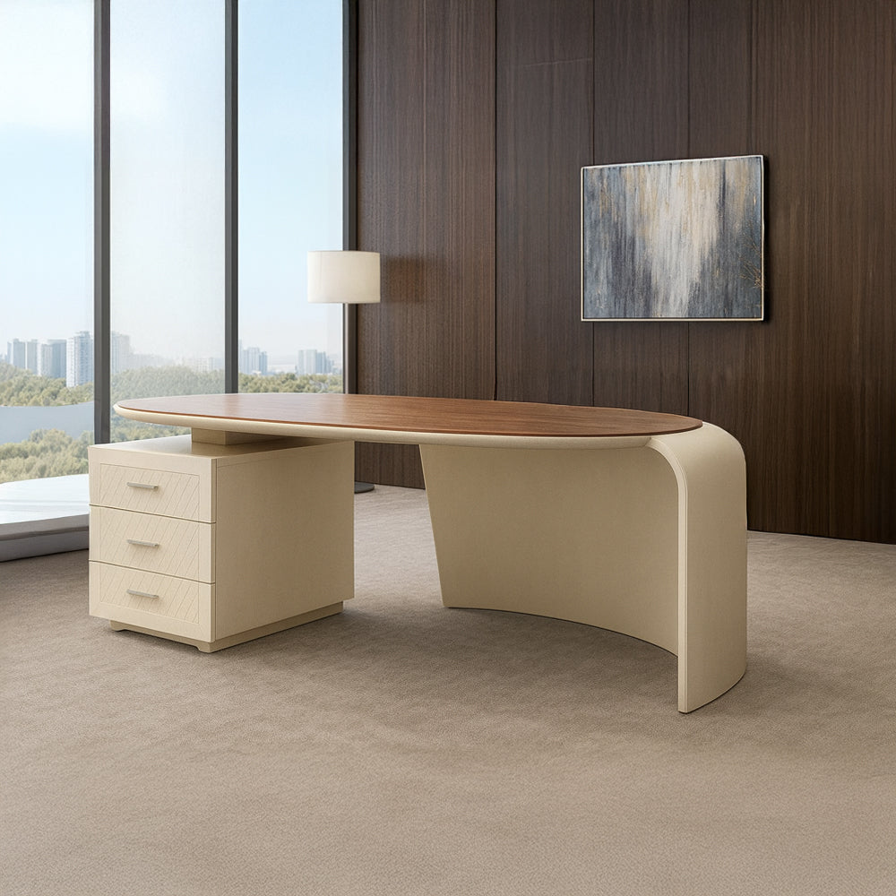 Manager's desk 180*80*75CM -beige  - AZ1253
